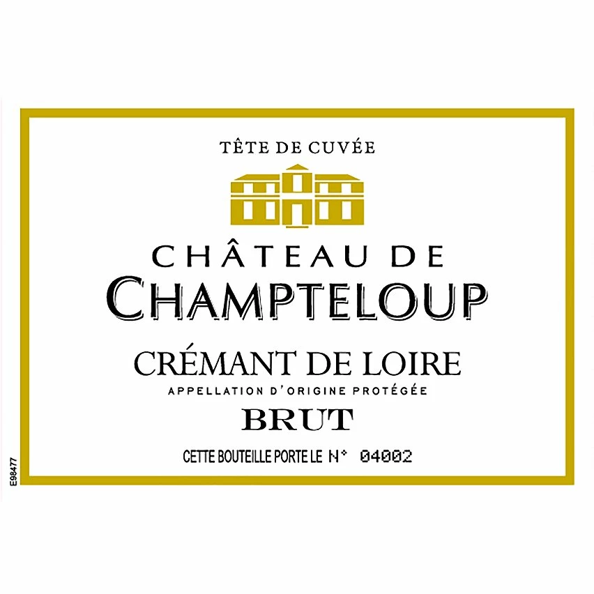 Crémant de Loire Château De Champteloup Tête de Cuvée - Brut - 75 cl | Effervescent de Qualité Supérieure 5 Crémant de Loire Château De Champteloup Tête de Cuvée - Brut - 75 cl | Effervescent de Qualité Supérieure – Image 3