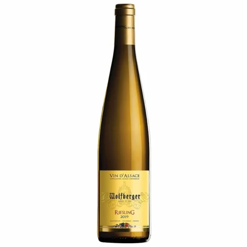 Vente Flash 🧨 Wolfberger 2021 - Riesling Alsace AOP - Vin Blanc Sec - 75 cl -Cave de Noël Soldes 3221249350344 1
