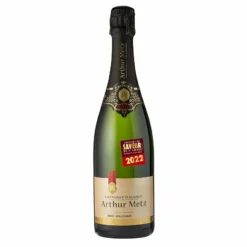 Crémat d'Alsace Arthur Metz Brut 2019 - 75cl - Effervescent de Qualité