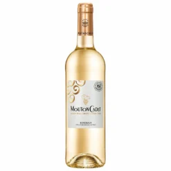 Vente flash 🌟 Mouton Cadet 2021 - Bordeaux AOP - Blanc Sec - 75 cl | Vin Français