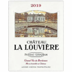 De gros Château La Louvière 2019 - Pessac-Léognan AOP Blanc Sec - 75 cl - Vin français -Cave de Noël Soldes 3338835119107 3