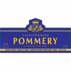 Champagne Pommery Royal Brut - Demi-bouteille 37.5 cl - Idéal pour Célébrations -Cave de Noël Soldes 3352370003134 3