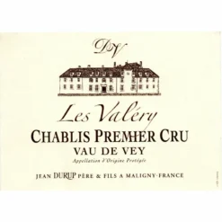 Bon marché ✔️ Les Valéry - Vau de Vey, 2021 - Chablis 1er Cru AOP - Blanc Sec - 75 cl ⭐ | Vin Français -Cave de Noël Soldes 3379680002169 3