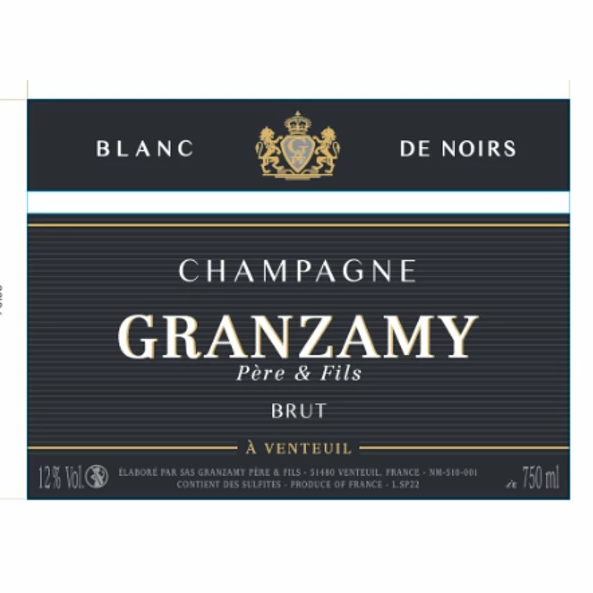 Bon marché 🎉 Champagne Granzamy Brut Blanc de Noirs - 75 cl ❤️ 5 Bon marché 🎉 Champagne Granzamy Brut Blanc de Noirs - 75 cl ❤️ – Image 3