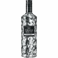 Three Sixty Vodka Original 37,5% vol. - 70 cl | Vodka Premium Française