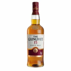 Whisky Single Malt Glenlivet French Oak Reserve 15 ans - 70 cl, 40% vol. - Livraison Rapide