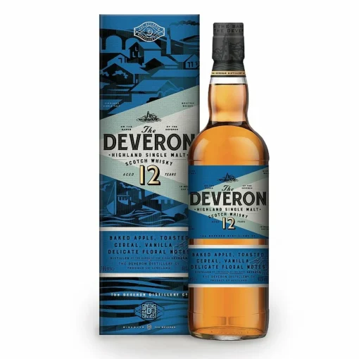 Whisky Single Malt The Deveron Tormore - Speyside 12 ans - 40% vol. - 70 cl -Cave de Noël Soldes 5010752001342 1